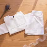 Custom Bride Sweatshirt Set | Embroidered & Personalized