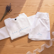 Custom Bride Sweatshirt Set | Embroidered & Personalized