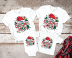 Christmas Squad T-Shirt – Matching Family Christmas Shirts, Personalized Holiday Tee