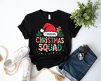Christmas Squad T-Shirt – Matching Family Christmas Shirts, Personalized Holiday Tee