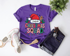 Christmas Squad T-Shirt – Matching Family Christmas Shirts, Personalized Holiday Tee