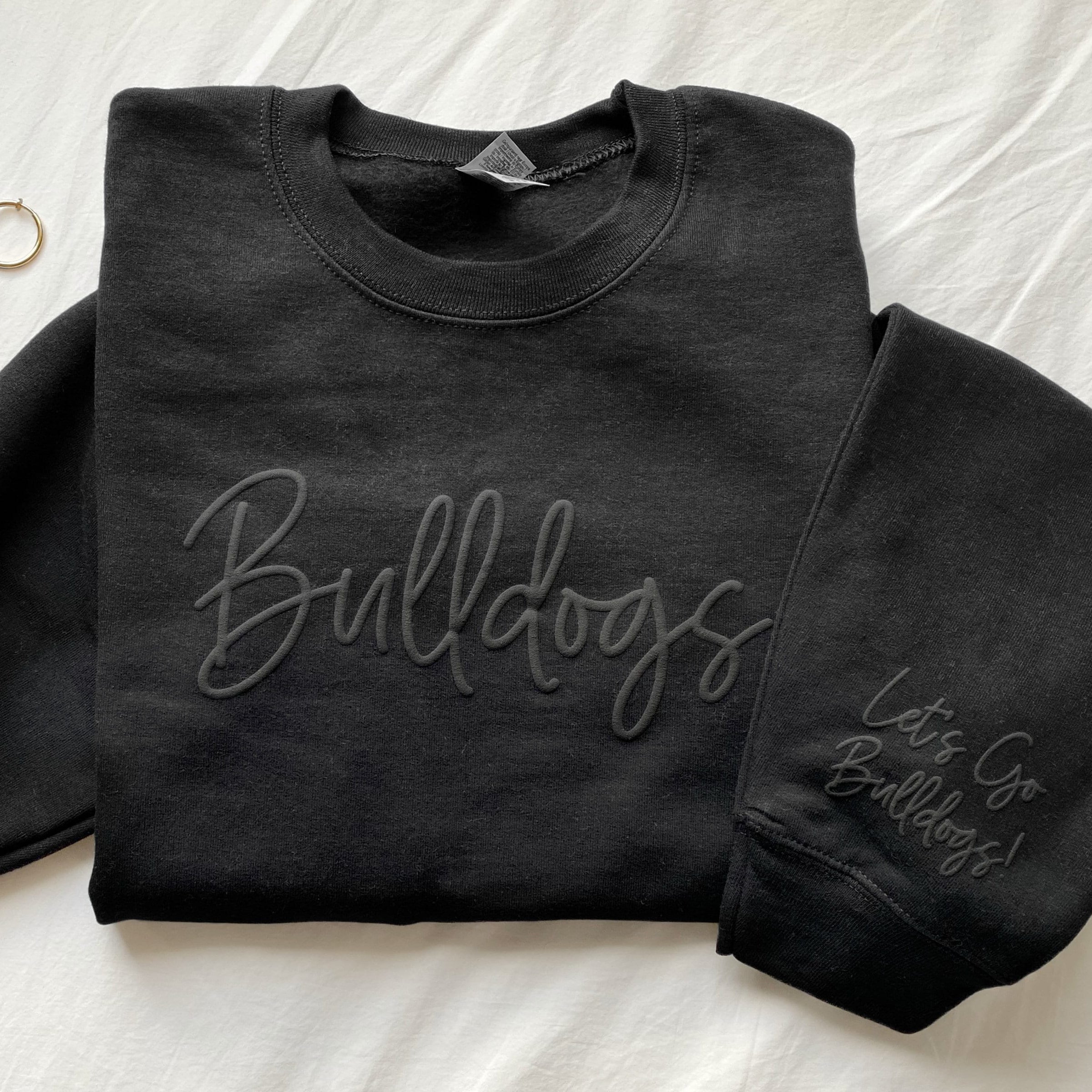 Custom Puff Print Team Name Sweatshirt