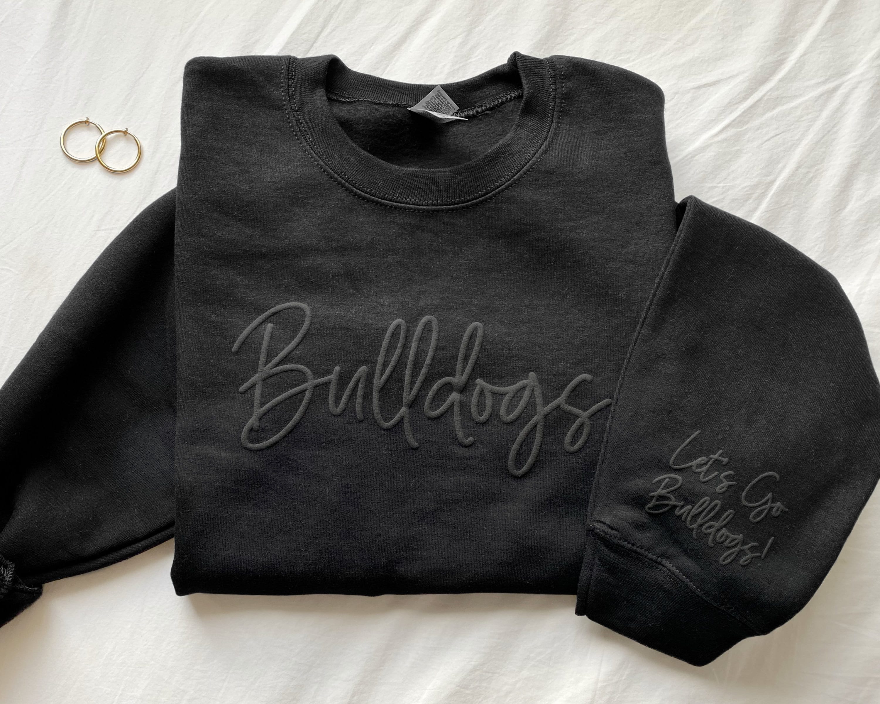 Custom Puff Print Team Name Sweatshirt