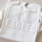 Custom Puff Print Team Name Sweatshirt