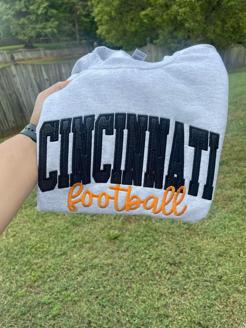 Custom Embroidery Glitter School Spirit Shỉrt