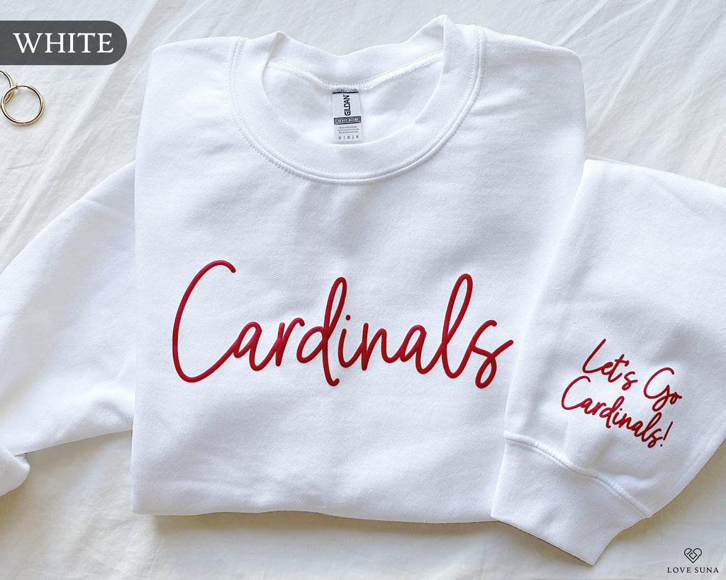 Custom Puff Print Team Name Sweatshirt