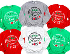 Christmas Crew 2025 T-Shirt – Making Memories Together, Matching Family Christmas Shirt