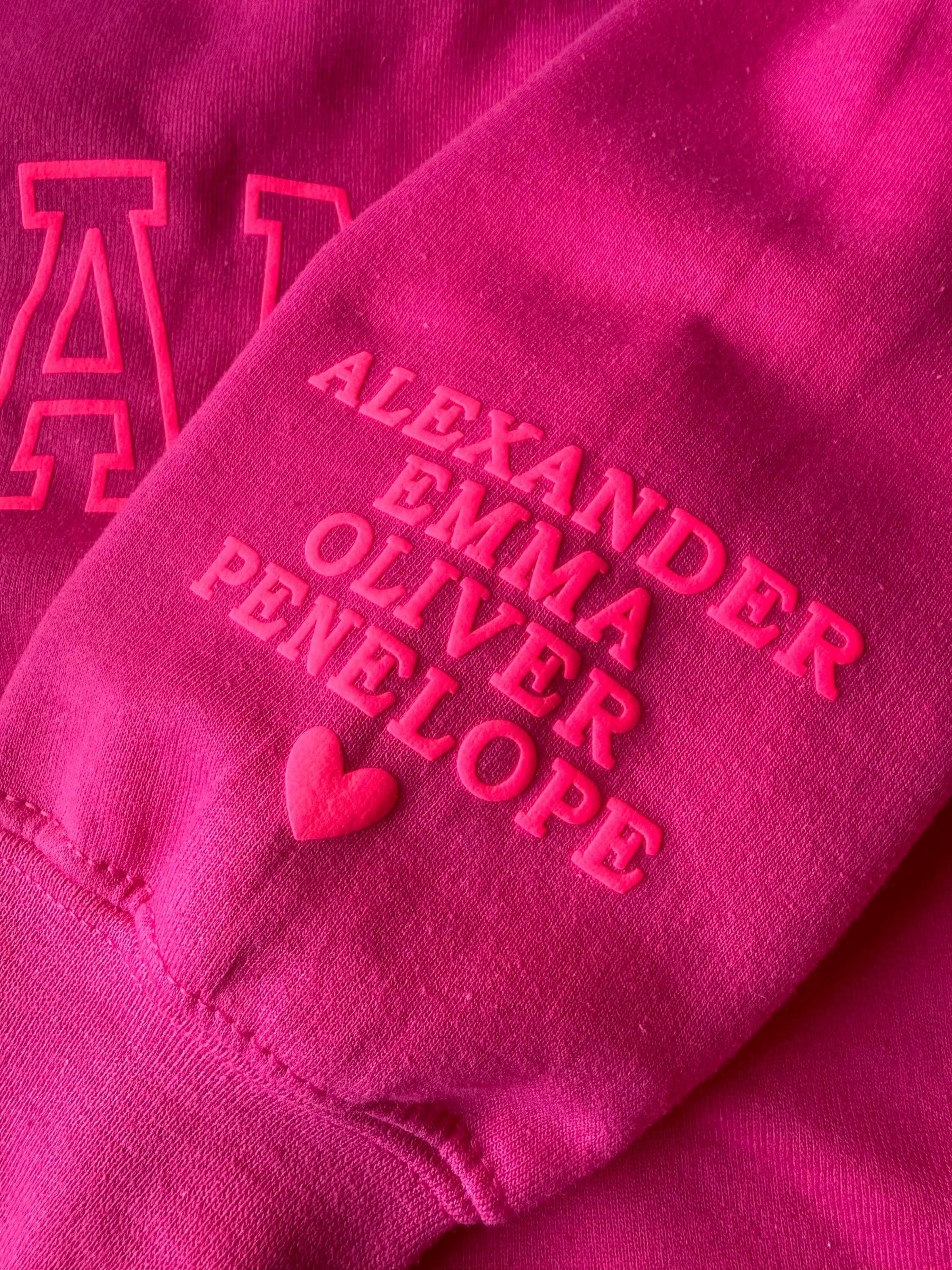 Custom MAMA Puff Print Shirt