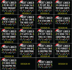 Funny 50 Quotes Most Likely Christmas Tee