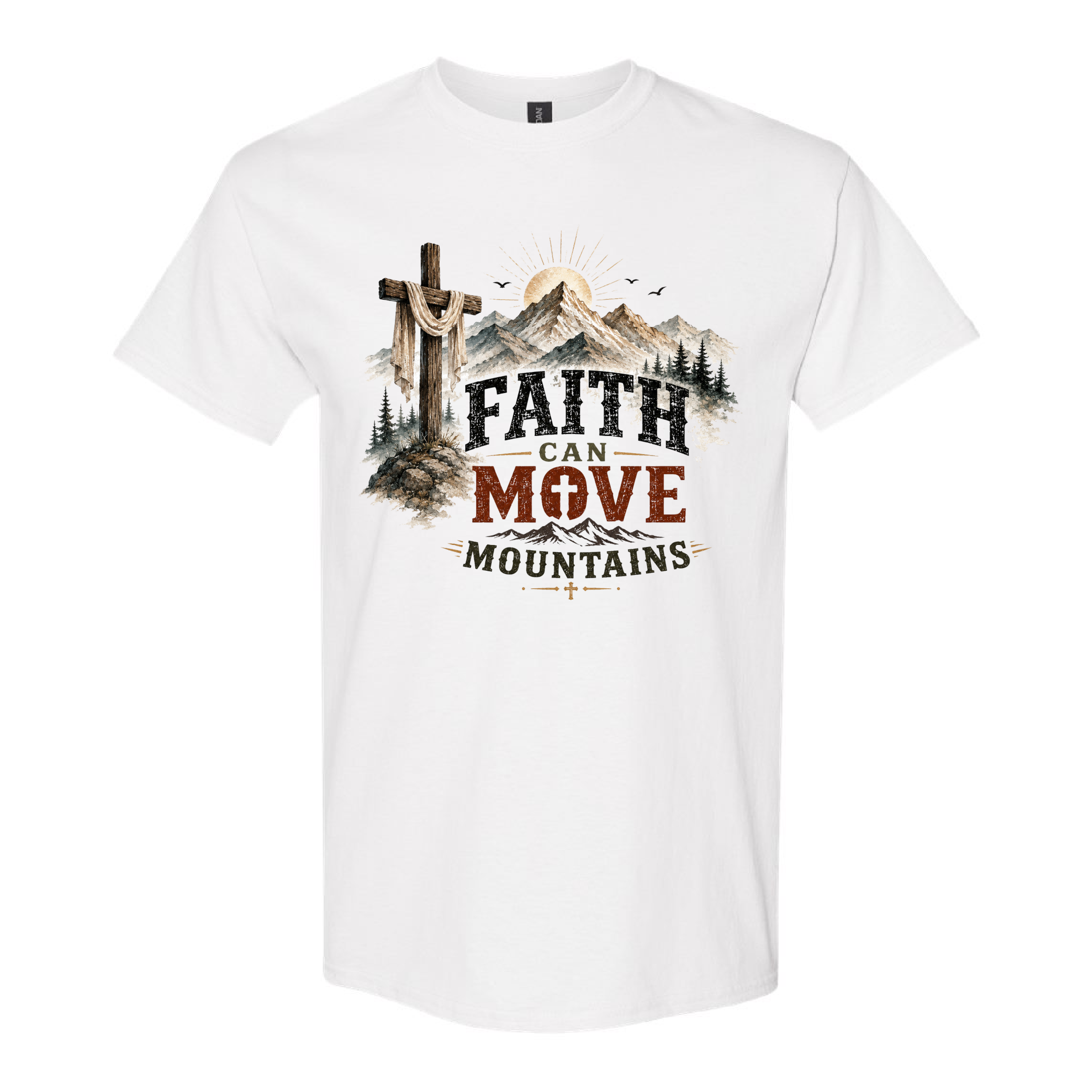 Faith Can Move Mountain Tshirt