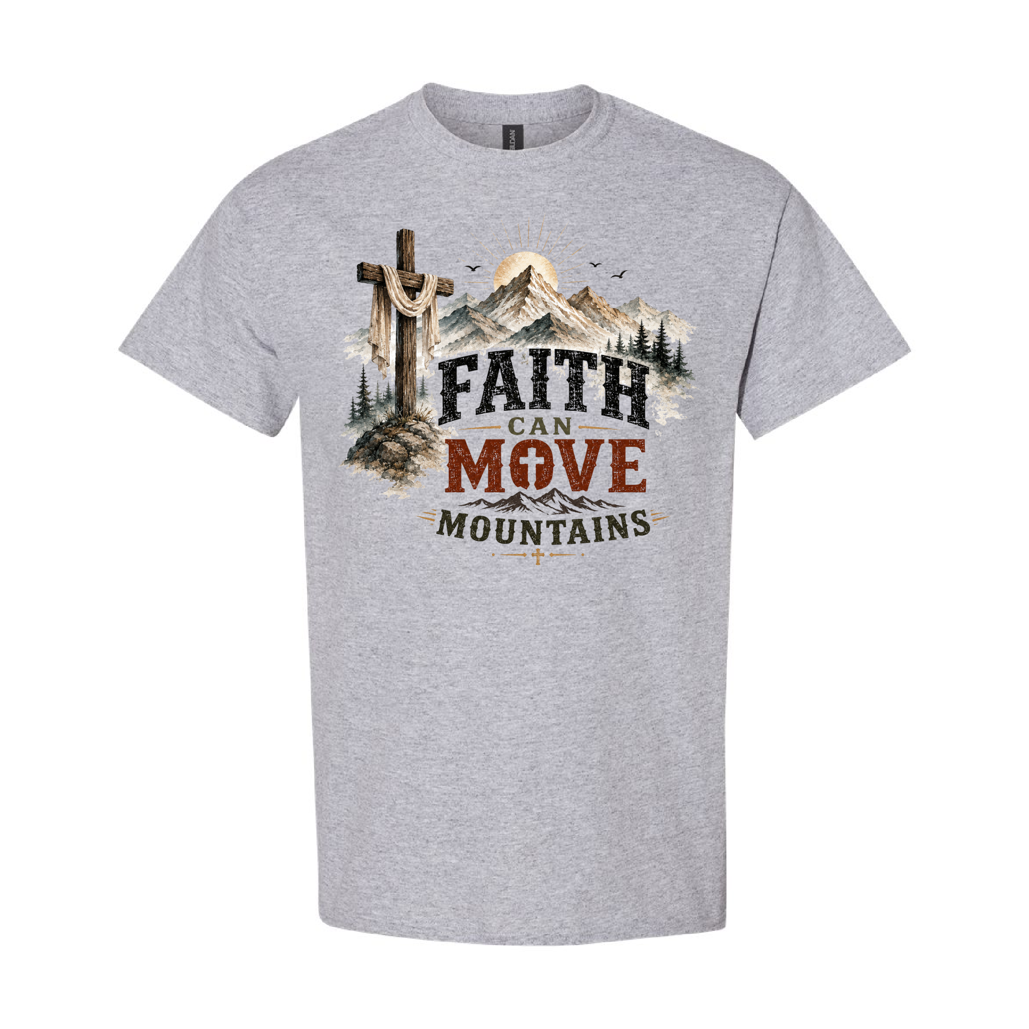 Faith Can Move Mountain Tshirt