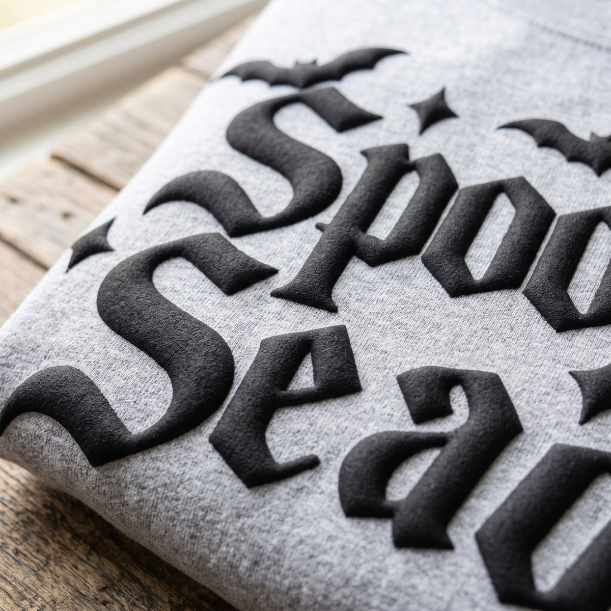 Spooky Season Puff Print Sweatshirt