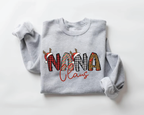 Daddy Claus Mama Claus Mini Claus Sweatshirt – Matching Family Christmas Crewneck, Funny Holiday Family Outfit