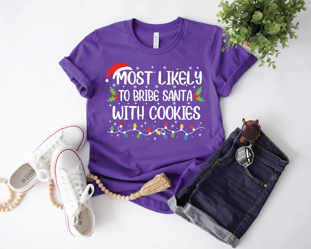 Funny 50 Quotes Most Likely Christmas Tee