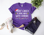 Funny 50 Quotes Most Likely Christmas Tee