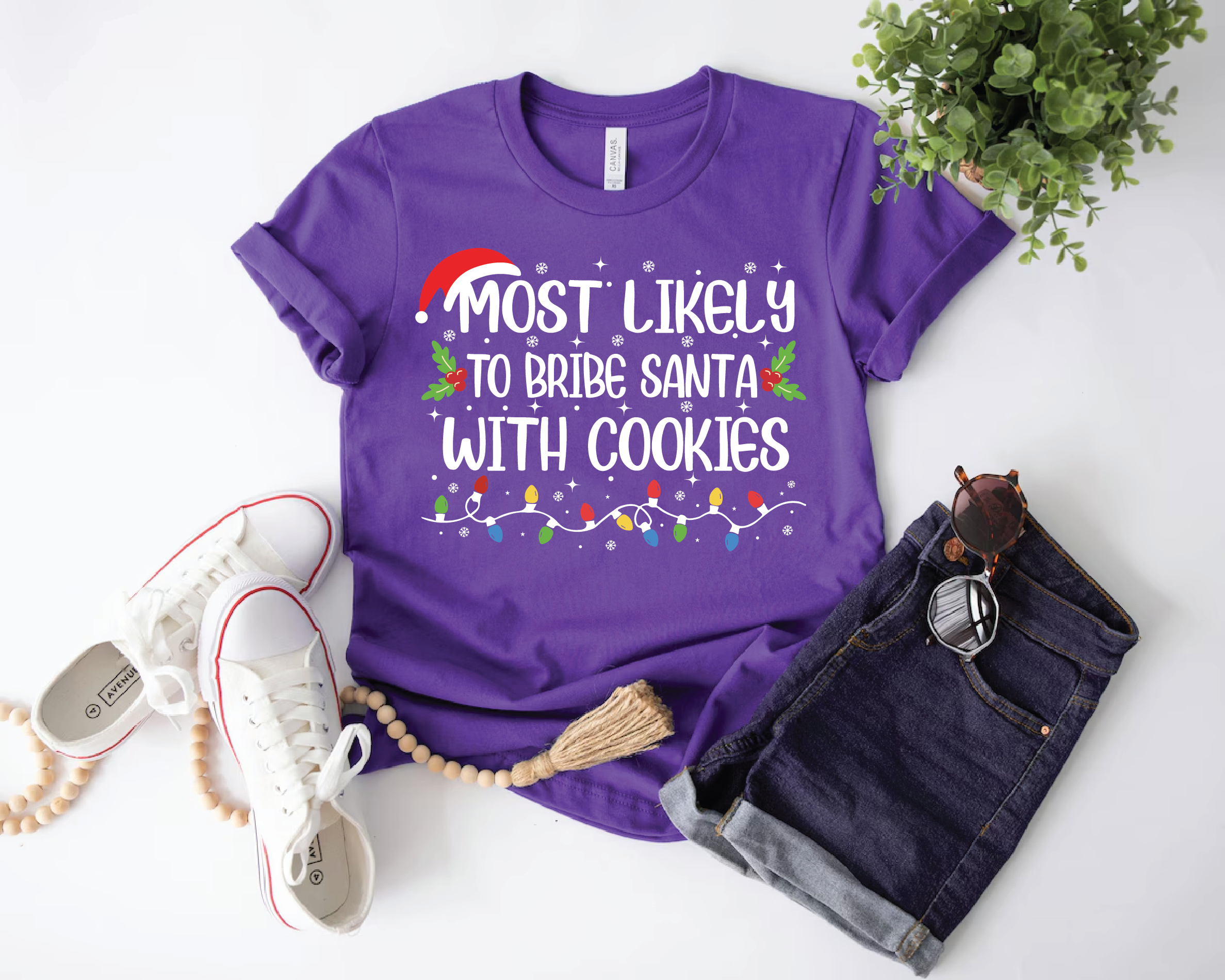 Funny 50 Quotes Most Likely Christmas Tee