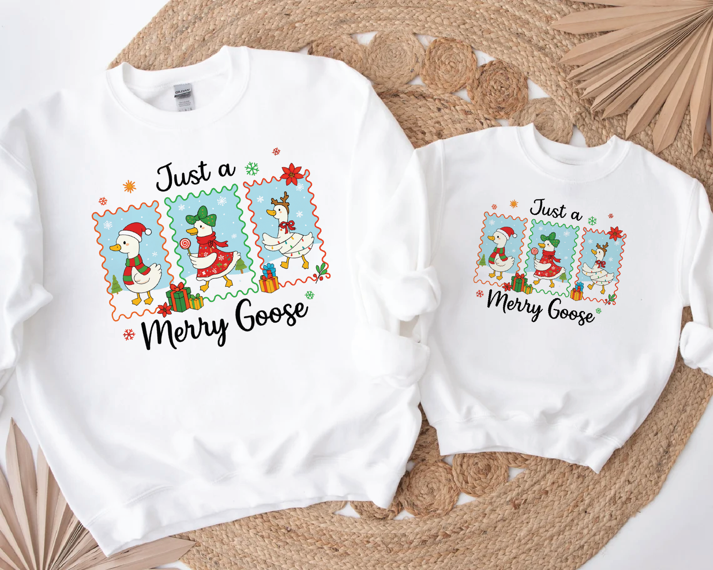 Just a Merry Goose Sweatshirt - CM2