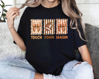 Touchdown Season Shirt – Cute Football Mom Tee with Bows