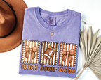 Touchdown Season Shirt – Cute Football Mom Tee with Bows