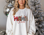 Daddy Claus Mama Claus Mini Claus Sweatshirt – Matching Family Christmas Crewneck, Funny Holiday Family Outfit