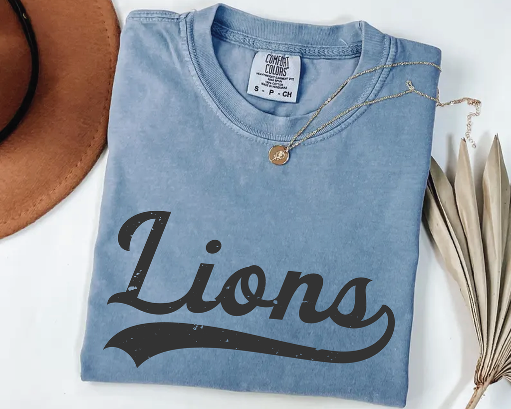 Custom Mascot Script Shirt – School Spirit Wear