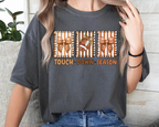Touchdown Season Shirt – Cute Football Mom Tee with Bows