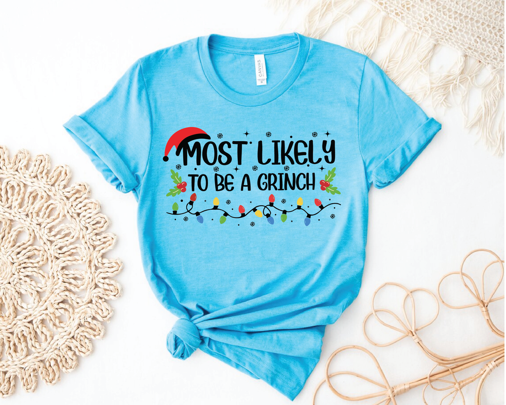 Funny 50 Quotes Most Likely Christmas Tee
