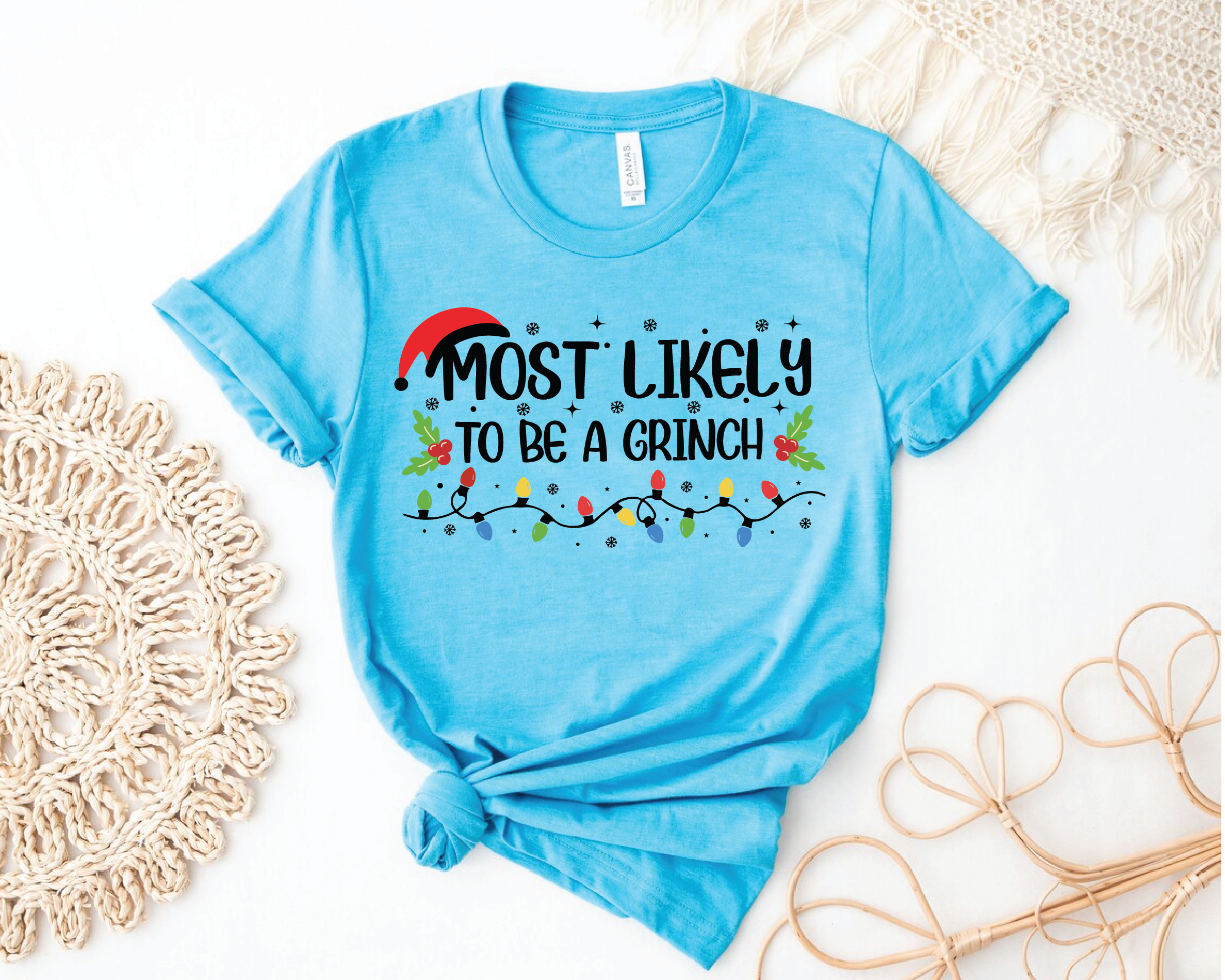Funny 50 Quotes Most Likely Christmas Tee