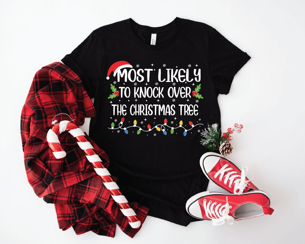 Funny 50 Quotes Most Likely Christmas Tee