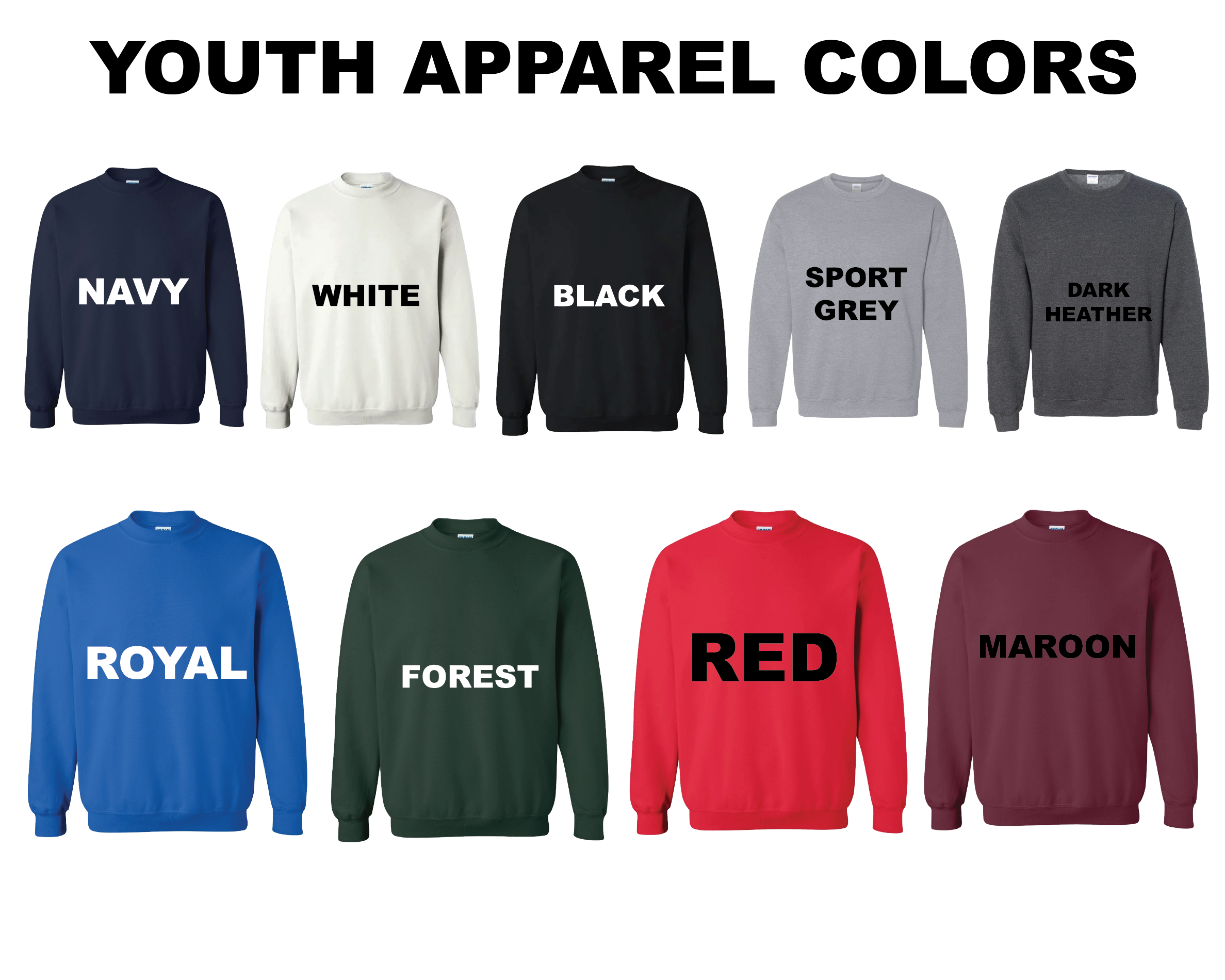 Custom Puff Print Team Name Sweatshirt