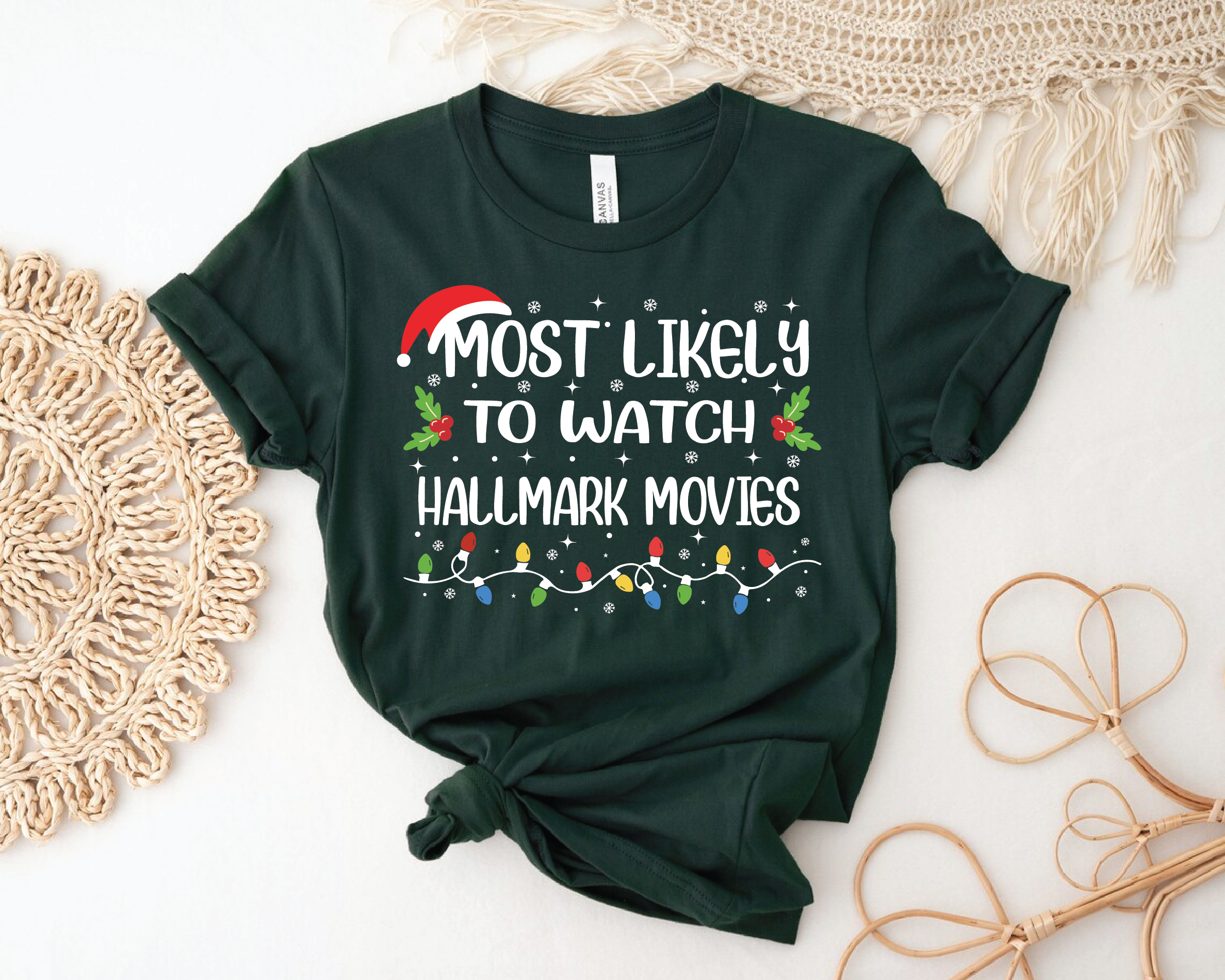 Funny 50 Quotes Most Likely Christmas Tee
