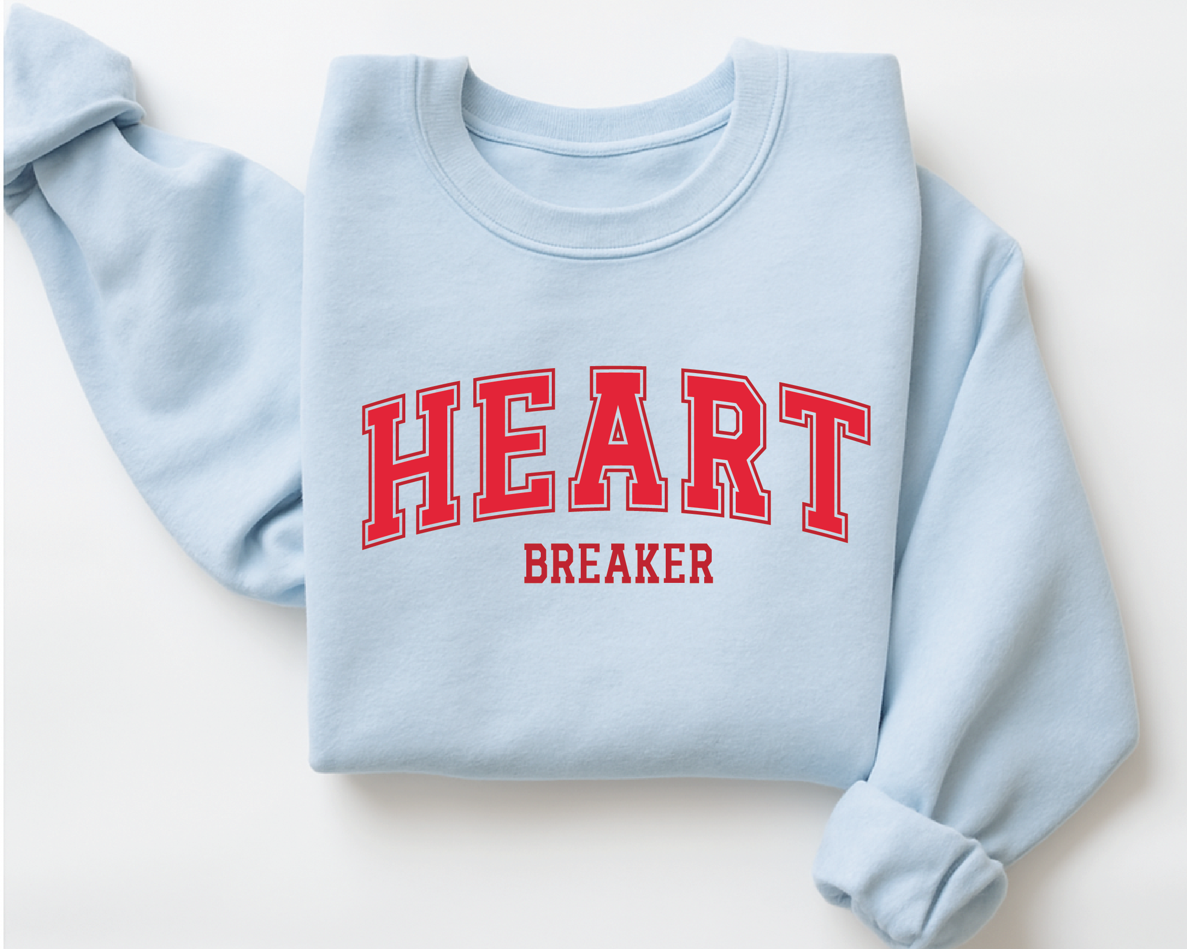 Heart Breaker Valentine Sweatshirt – Cute Love Crewneck for Women - VL3