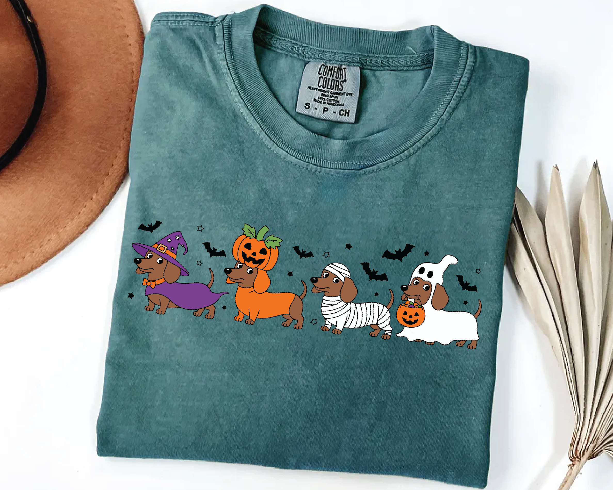 Halloween Dachshund Shirt – Cute Wiener Dog Costume Tee