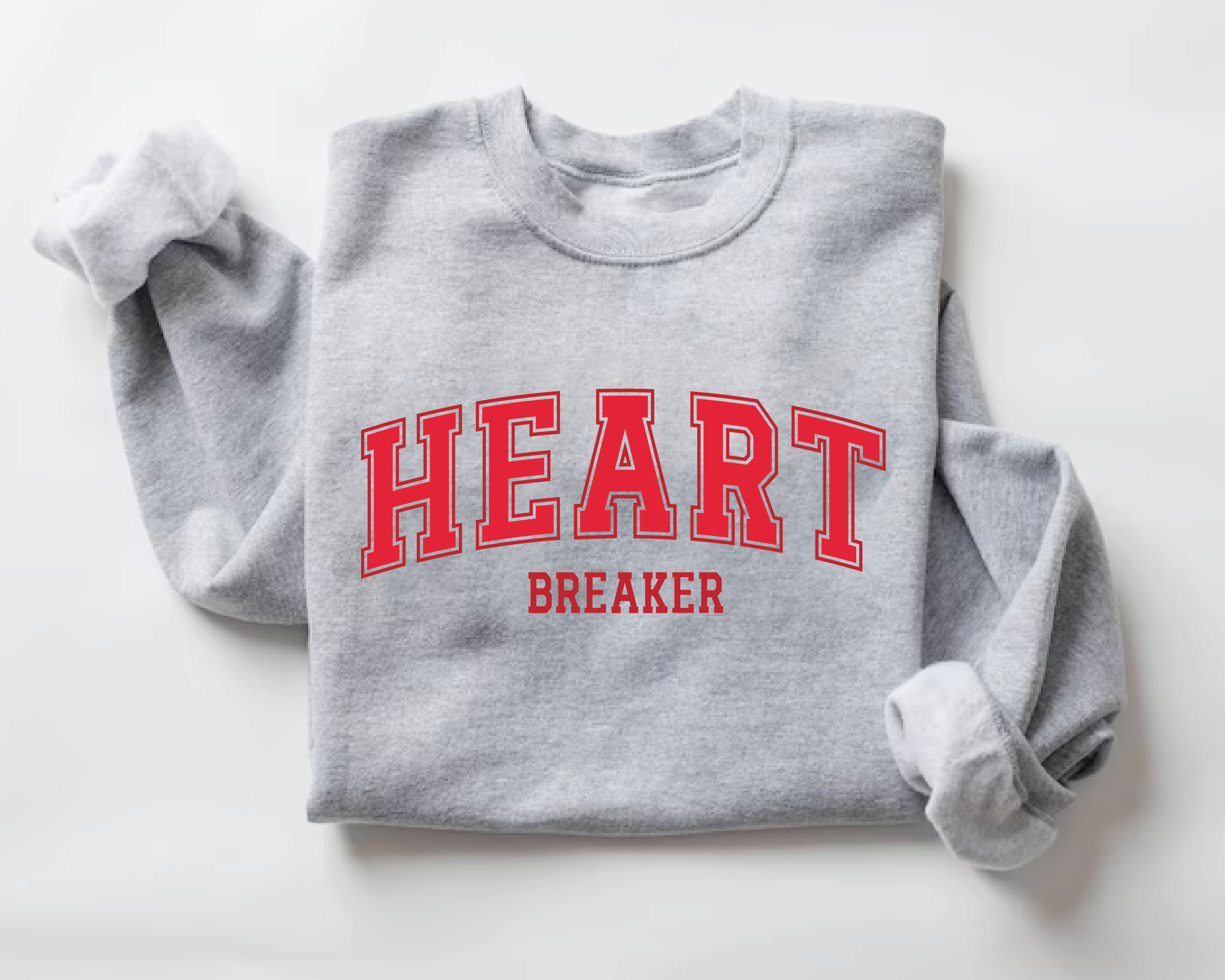 Heart Breaker Valentine Sweatshirt – Cute Love Crewneck for Women - VL3