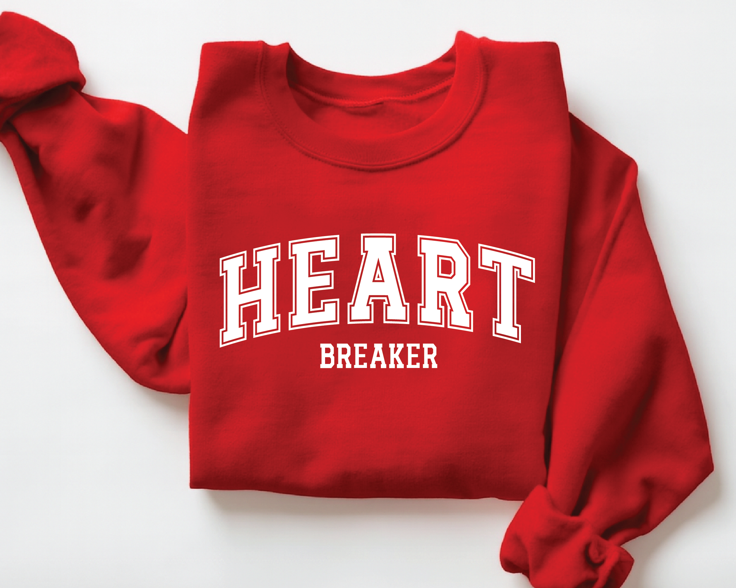 Heart Breaker Valentine Sweatshirt – Cute Love Crewneck for Women - VL3