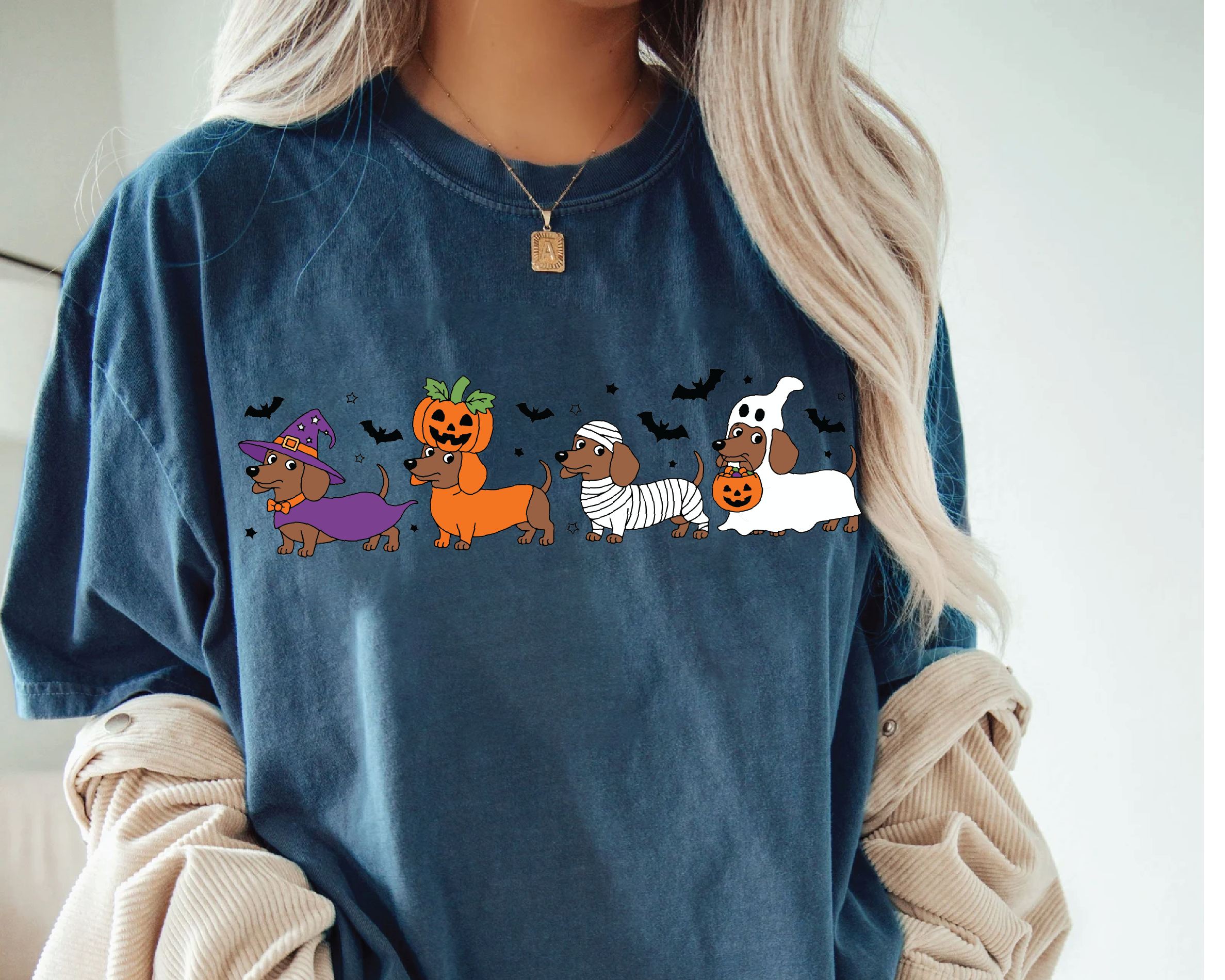 Halloween Dachshund Shirt – Cute Wiener Dog Costume Tee