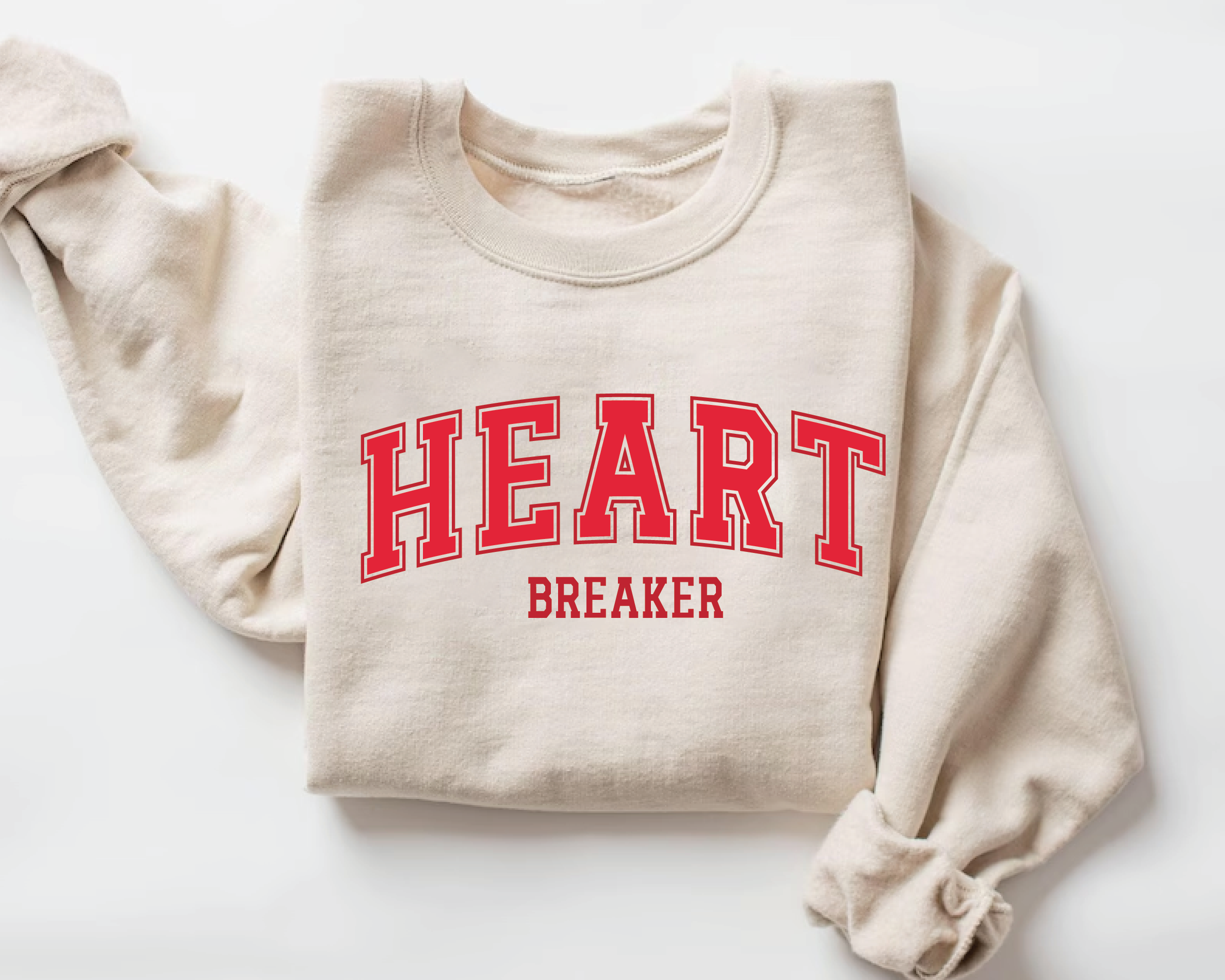 Heart Breaker Valentine Sweatshirt – Cute Love Crewneck for Women - VL3