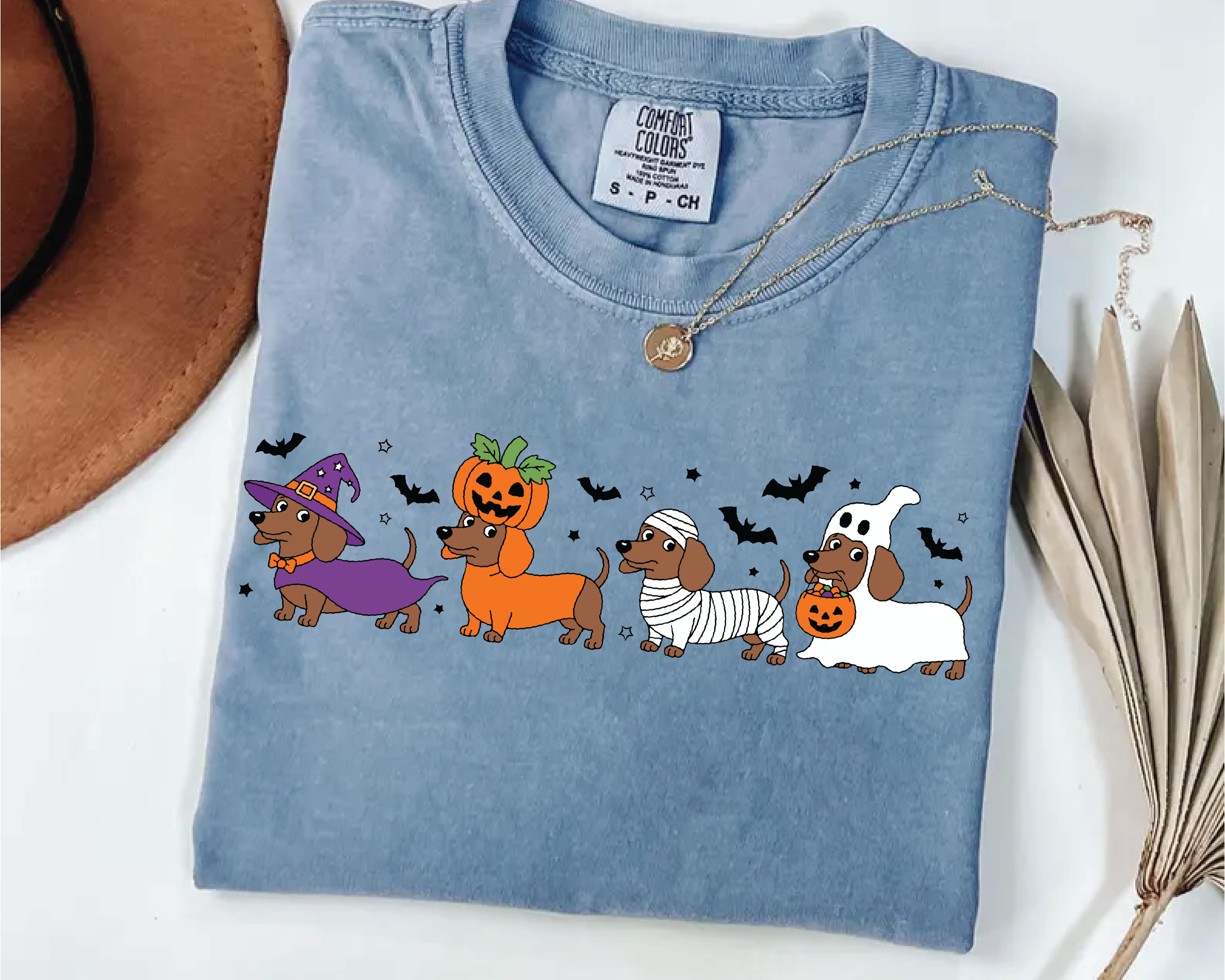 Halloween Dachshund Shirt – Cute Wiener Dog Costume Tee