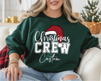 Custom Christmas Crew T-Shirt – Matching Family Christmas Shirts, Personalized Holiday Tee