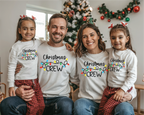 Christmas Crew T-Shirt – Matching Family Christmas Shirts, Holiday Lights Tee - CM14