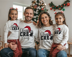 Custom Christmas Crew T-Shirt – Matching Family Christmas Shirts, Personalized Holiday Tee