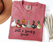 Just A Spooky Goose Shirt – Funny Halloween Goose Costume Tee