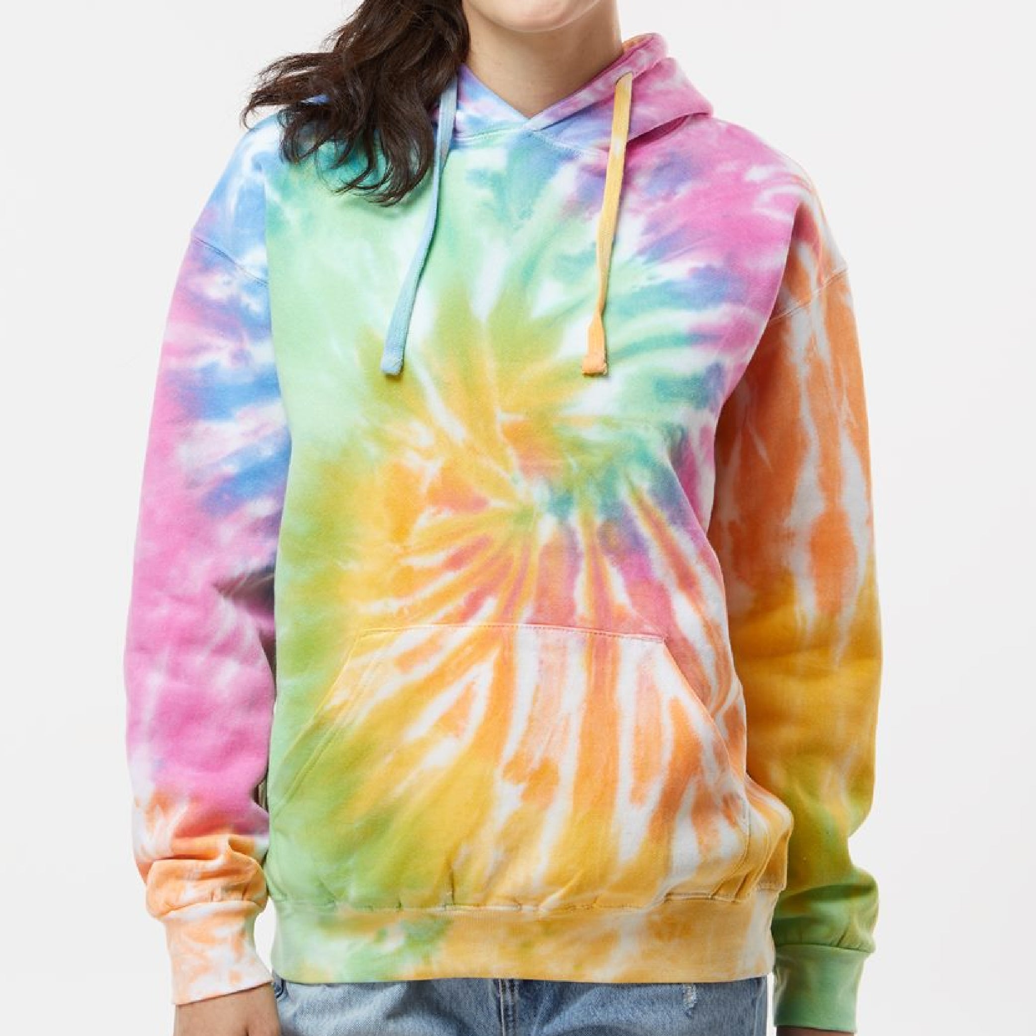 Unisex Tie-Dyed Hoodie