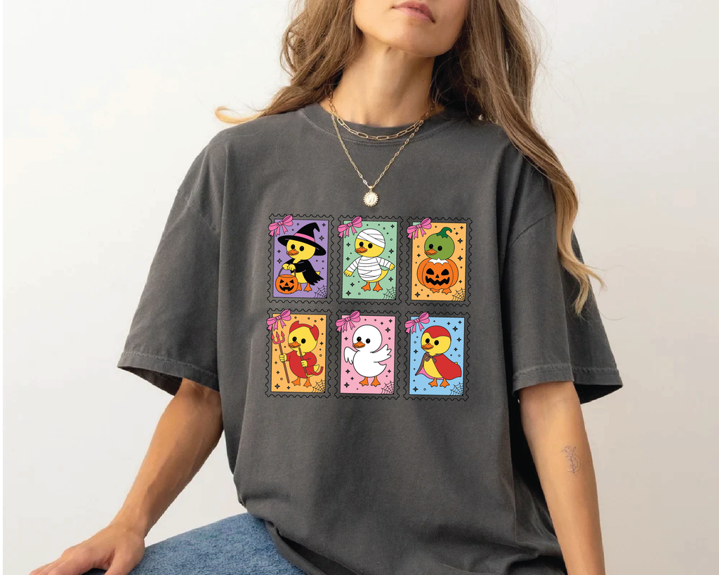 Halloween Duck Shirt – Cute Duck Stamp Tee