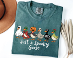 Just A Spooky Goose Shirt – Funny Halloween Goose Costume Tee