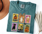 Halloween Stamp Shirt – Retro Spooky Season Tee