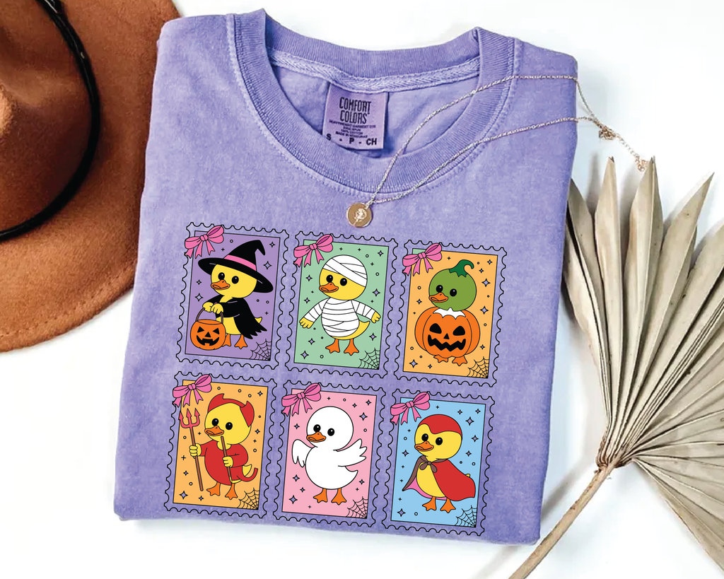 Halloween Duck Shirt – Cute Duck Stamp Tee