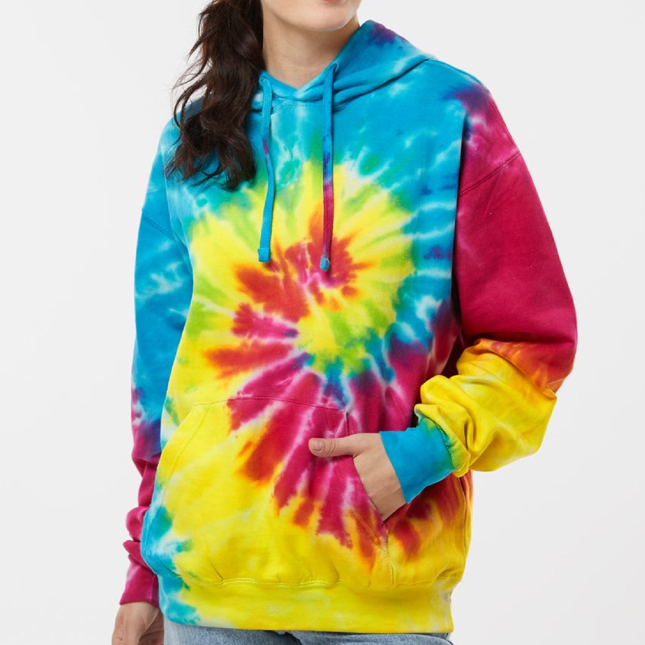 Unisex Tie-Dyed Hoodie
