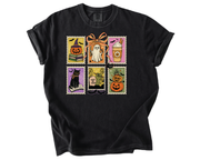 Halloween Stamp Shirt – Retro Spooky Season Tee