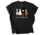 Just A Spooky Goose Shirt – Funny Halloween Goose Costume Tee